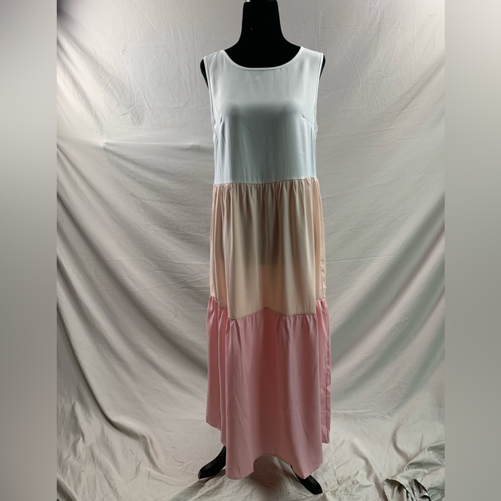 Boho Color Block Smock Dress - Picture 6 of 6